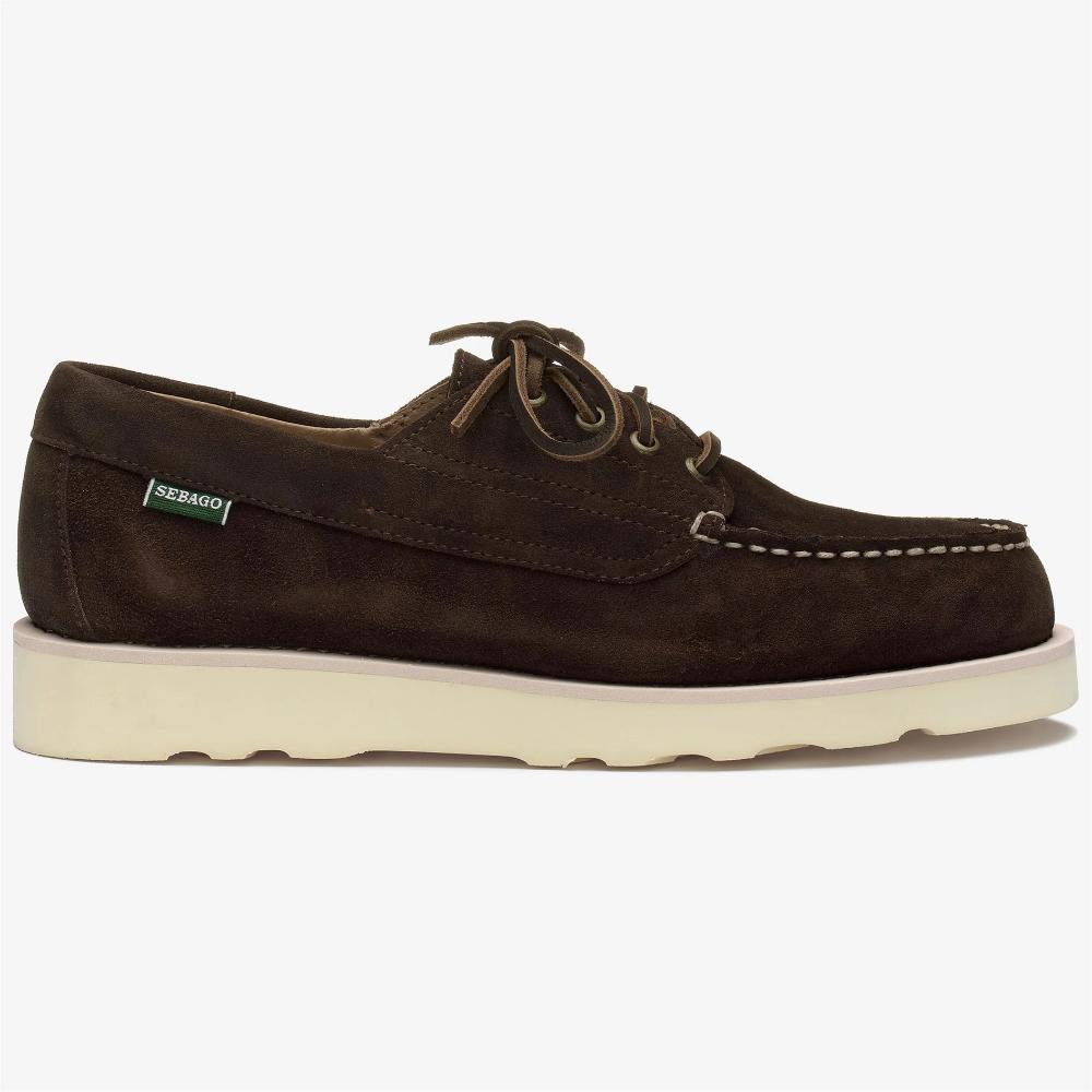 Sebago Scarpa Askookfield Suede Dk Brown