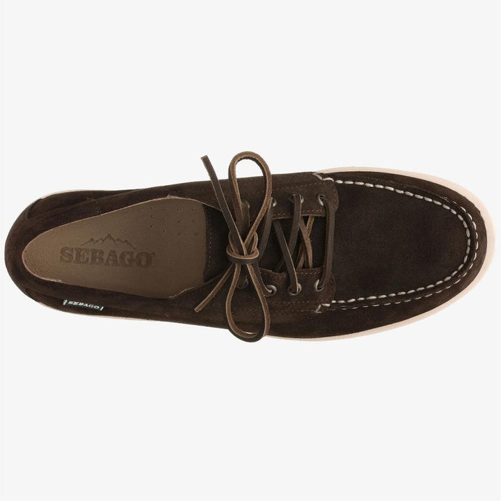 Sebago Scarpa Askookfield Suede Dk Brown