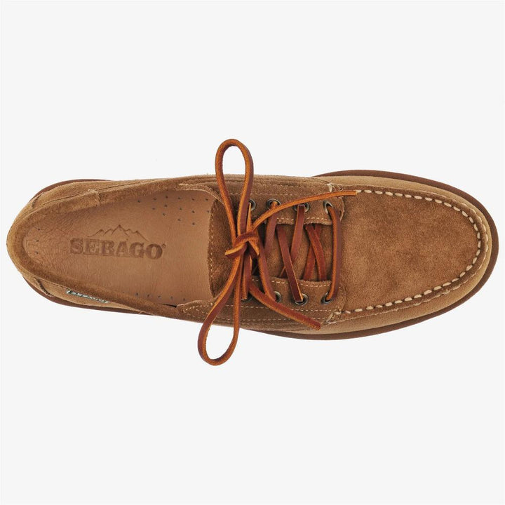 Sebago Scarpa Askookfield Suede Beige Camel
