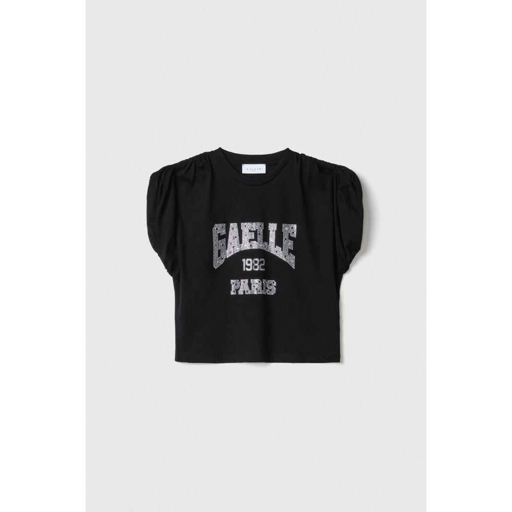 Taglie Maglietta Gaelle Prezzo Gaëlle Paris T-shirt Nero