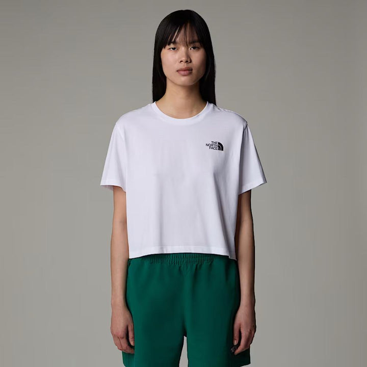 The North Face T-shirt Corta In Vita Simple Dome Donna White