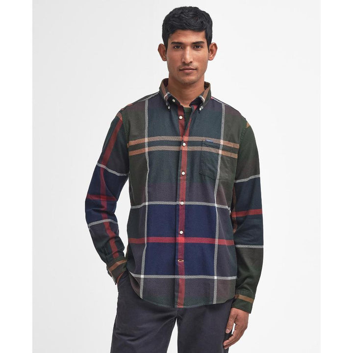 Barbour Camicia Dunoon Taglio Sartoriale Classic