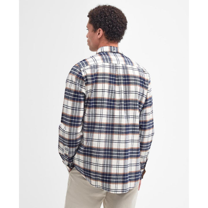 Barbour Camicia Portdown taglio sartoriale Ecru