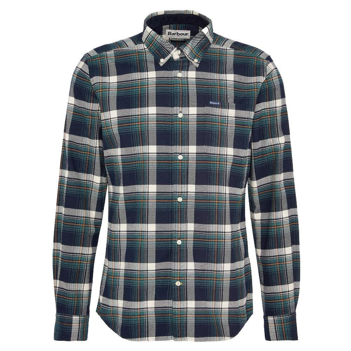 Barbour Camicia Sartoriale Shieldton Navy