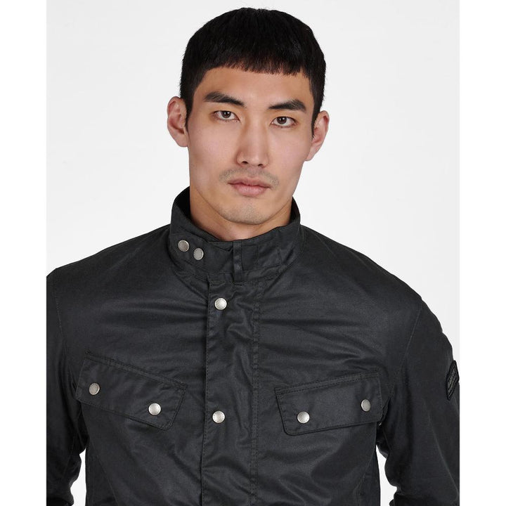 Barbour International Giacca Duke Wax Sage