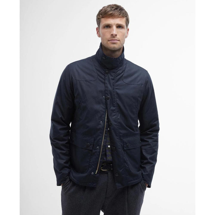 Barbour Wax Reelin Navy