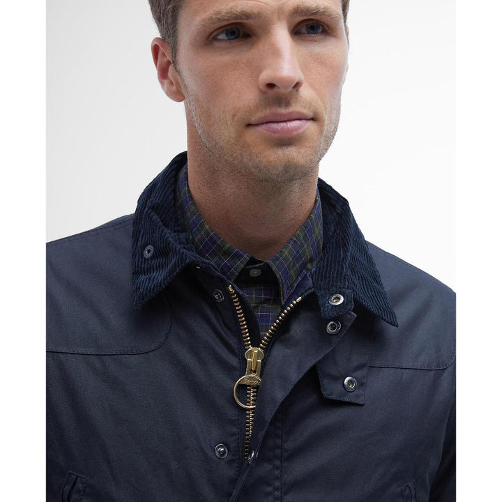 Barbour Wax Reelin Navy