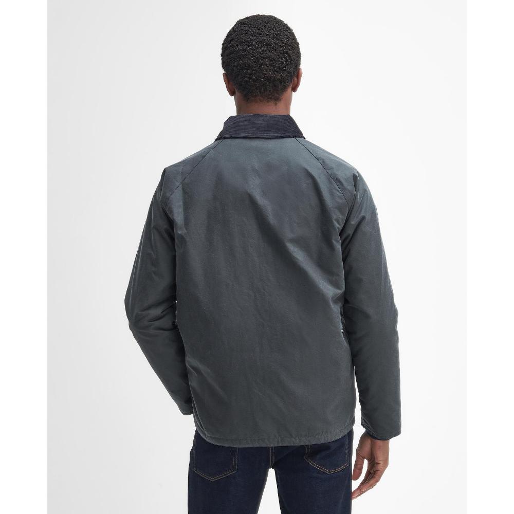 Barbour Giacca cerata Ambleside Grey/Navy