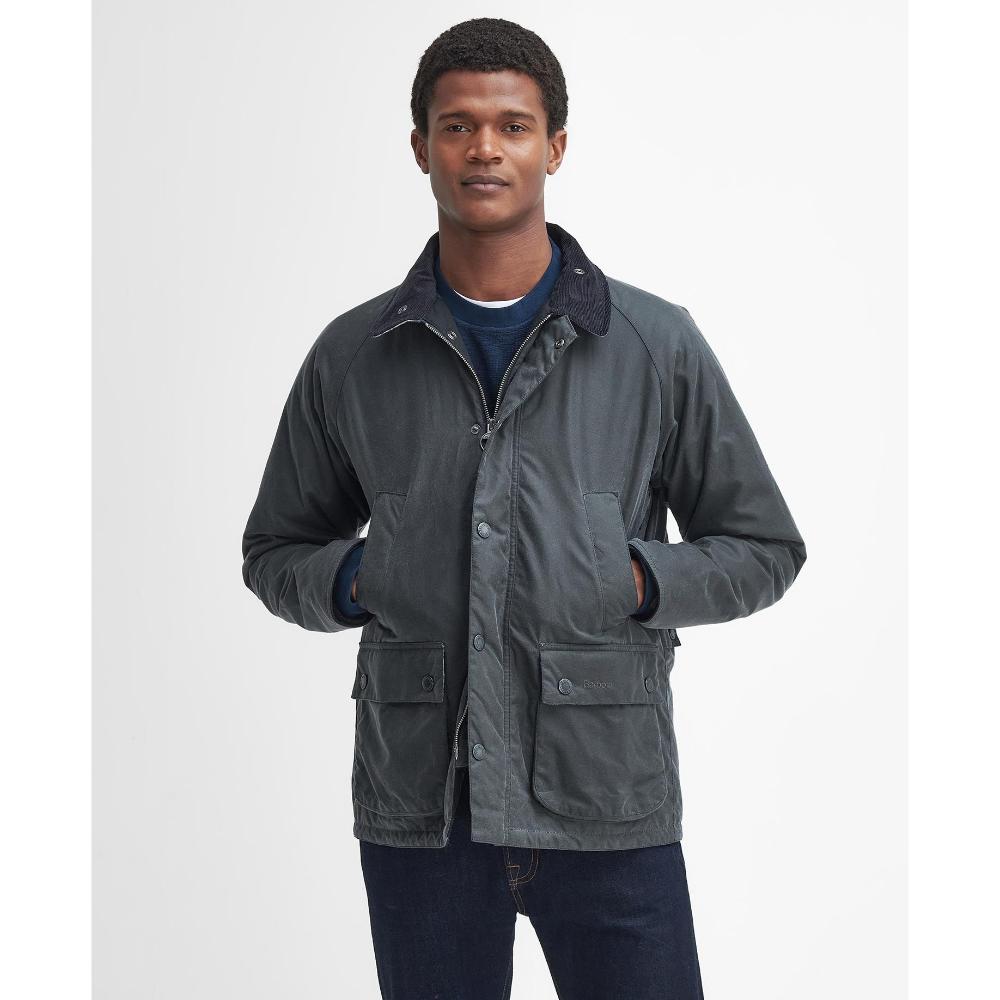 Barbour Giacca cerata Ambleside Grey/Navy