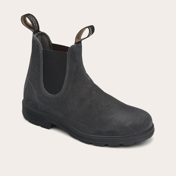 Blundstone Stivaletto Steel Grey Waxed Suede