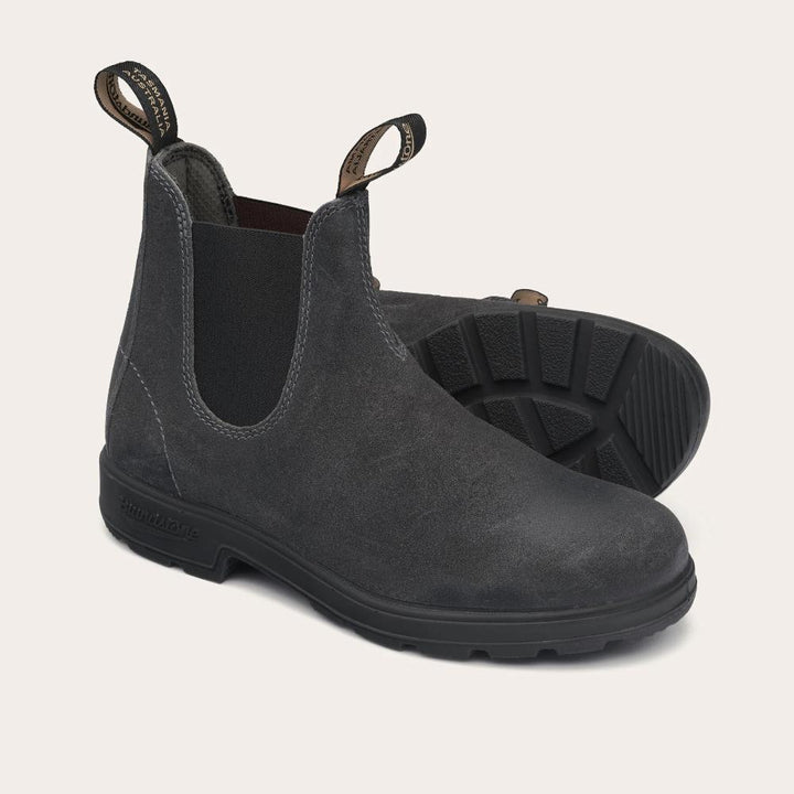 Blundstone Stivaletto Steel Grey Waxed Suede