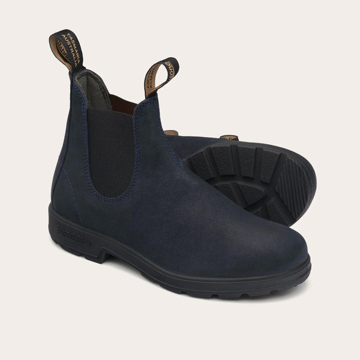 Blundstone Stivaletto Originals Navy Waxed Suede