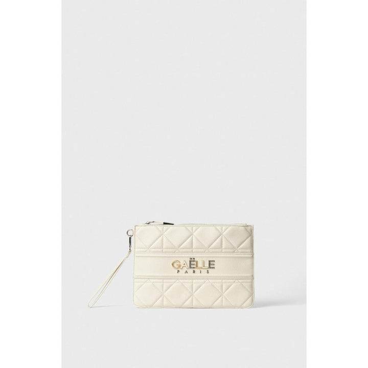 Gaëlle Paris Reg Pochette In Ecopelle Off White