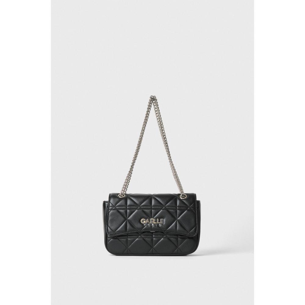 Gaëlle Paris Reg Shoulder Strap In Ecopelle Nero