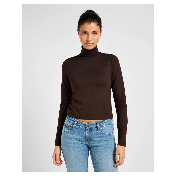 Lee Long Sleeve Turtleneck Caffè