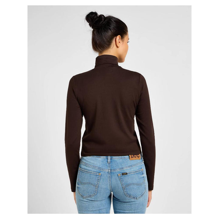 Lee Long Sleeve Turtleneck Caffè