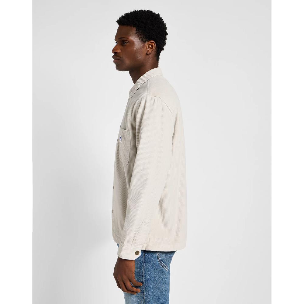 Lee Long Sleeve Worker Shirt in City Beige