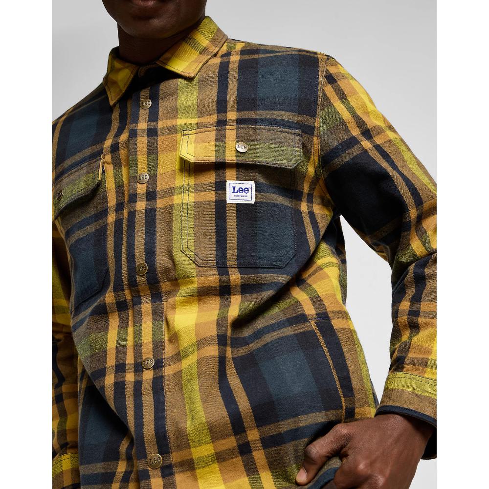 Lee Workwear Overshirt in Pollen