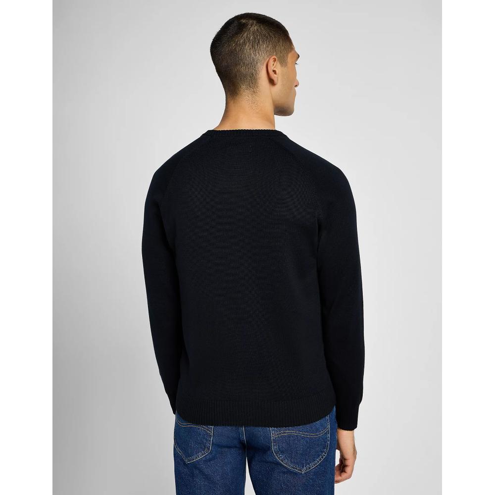 Lee Maglione Clean Raglan in Black