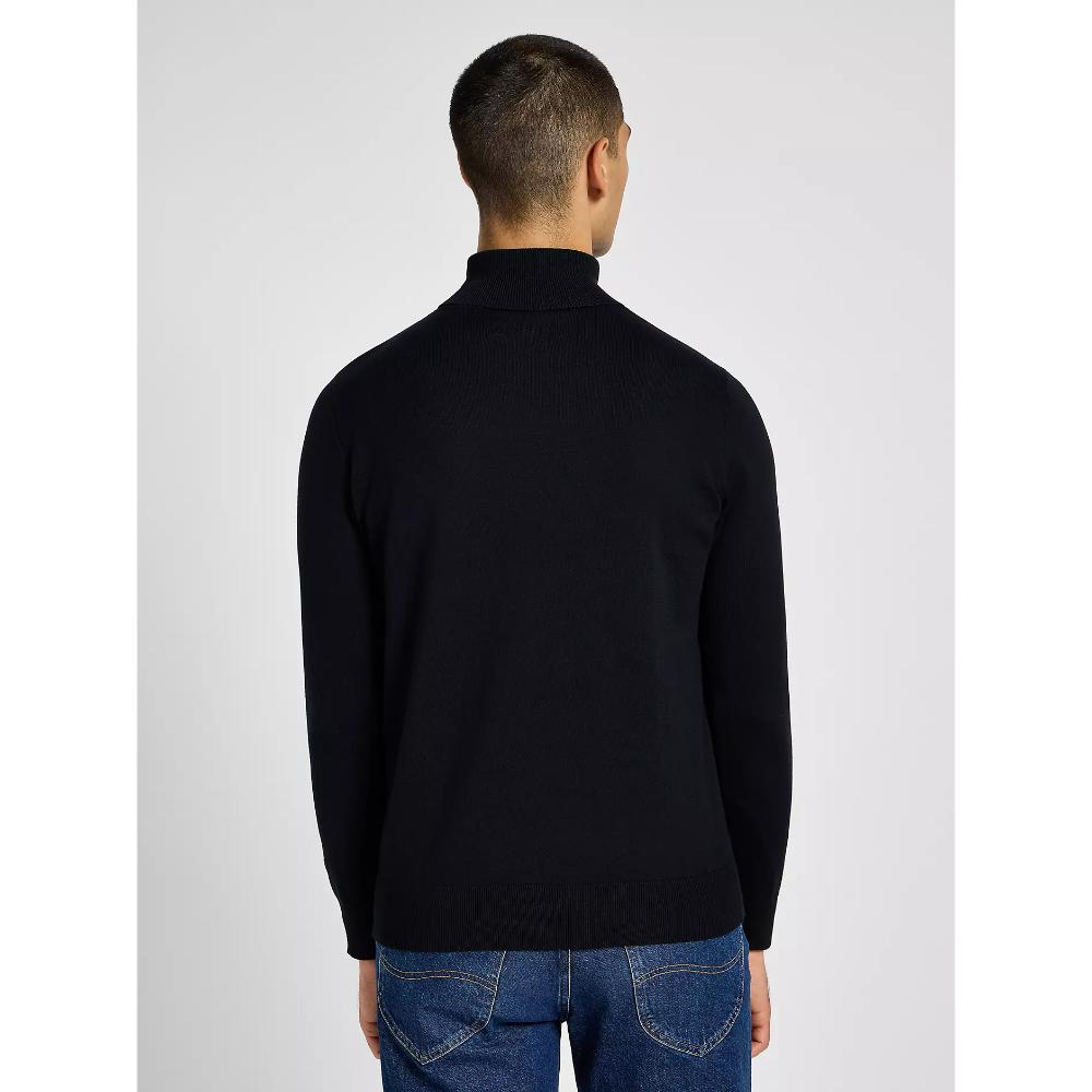 Lee Regular Turtle Neck Uomo Black