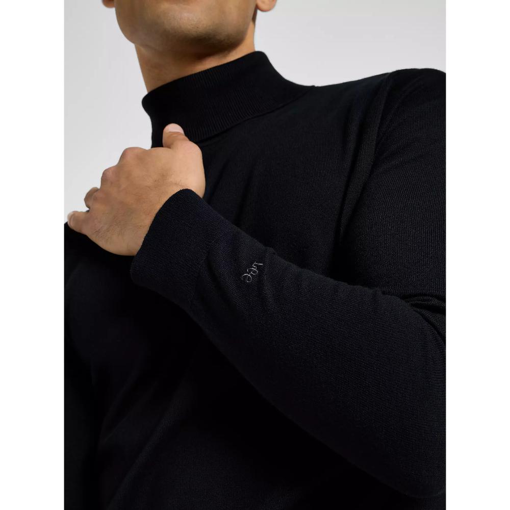 Lee Regular Turtle Neck Uomo Black