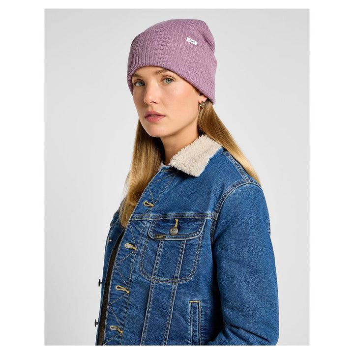 Lee Berretto Ribbed Beanie Rosa