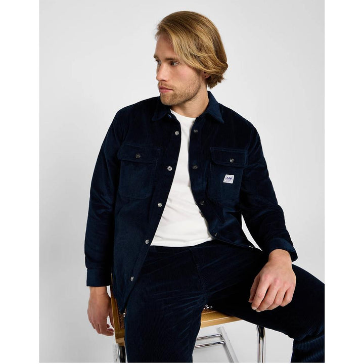 Lee Workwear Overshirt Navy