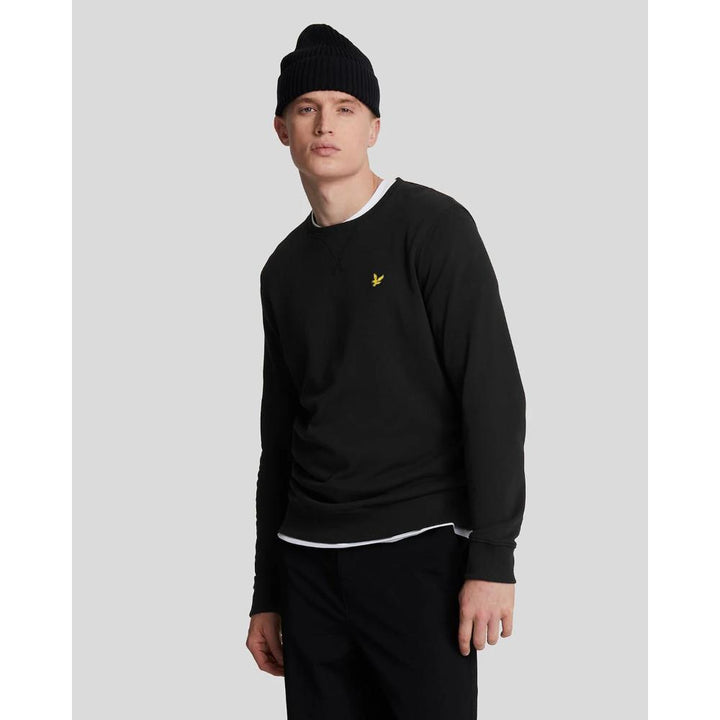 Lyle & Scott felpa Brushed Black