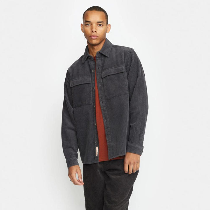 Revolution Overshirt Velluto Dark Grey