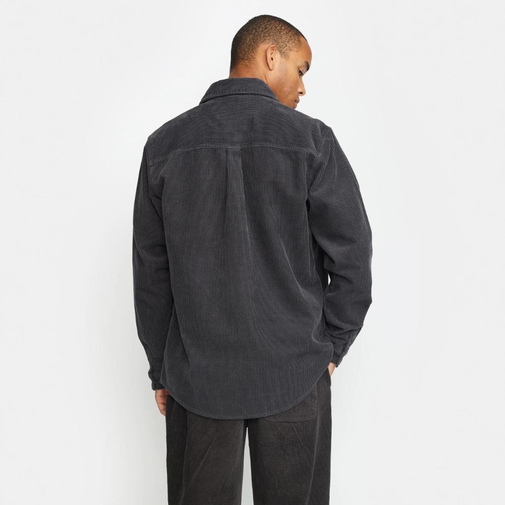 Revolution Overshirt Velluto Dark Grey