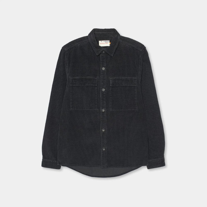 Revolution Overshirt Velluto Dark Grey