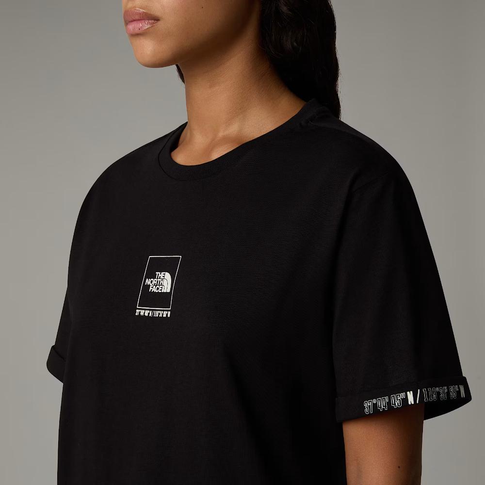 The North Face T-shirt Coordinates Donna Black