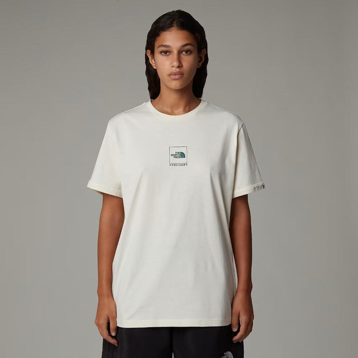 The North Face T-shirt Coordinates Donna White Dune