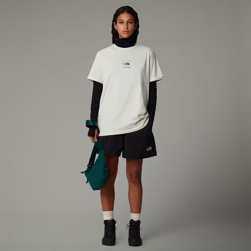 The North Face T-shirt Coordinates Donna White Dune