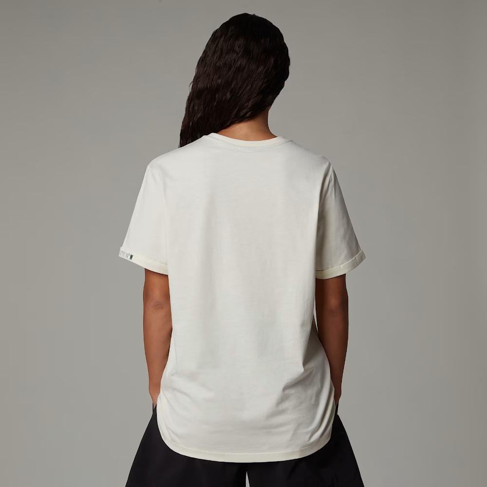 The North Face T-shirt Coordinates Donna White Dune