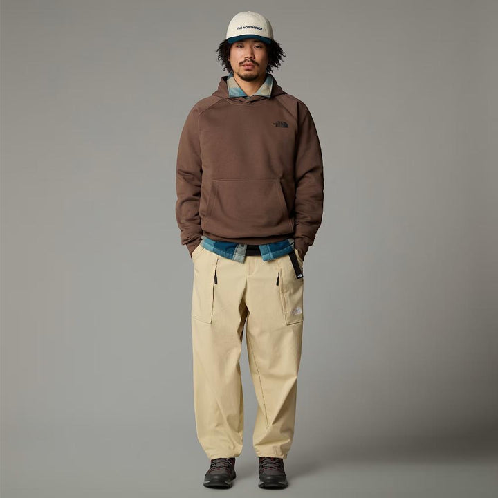 The North Face Felpa Con Cappuccio Maniche Raglan Redbox Uomo Smokey Brown