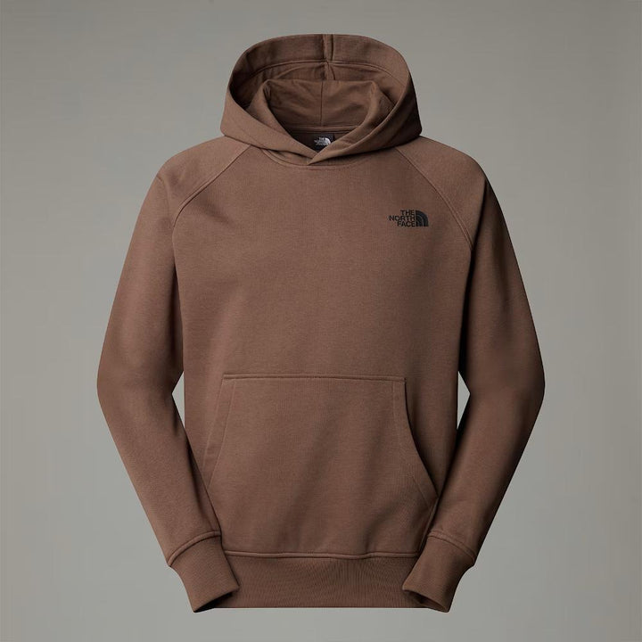 The North Face Felpa Con Cappuccio Maniche Raglan Redbox Uomo Smokey Brown