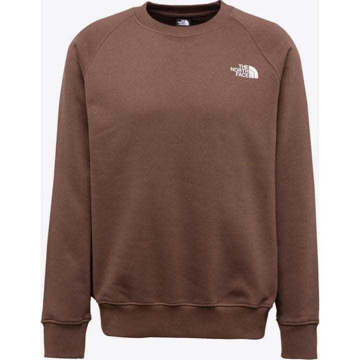 The North Face Felpa Uomo Raglan Redbox-Smokey Brown