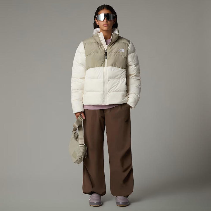 The North Face Giacca Saikuru Donna White Dune-Clay Grey