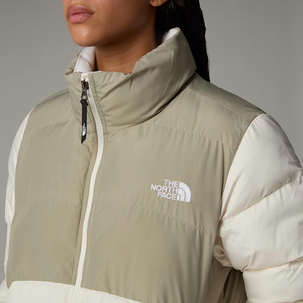 The North Face Giacca Saikuru Donna White Dune-Clay Grey