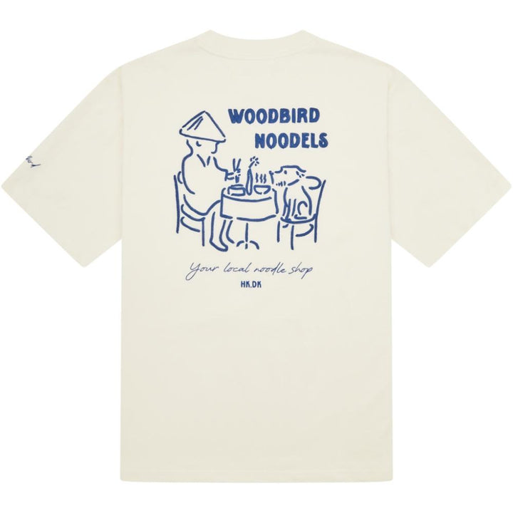 Woodbird T-Shirt noodle Off White