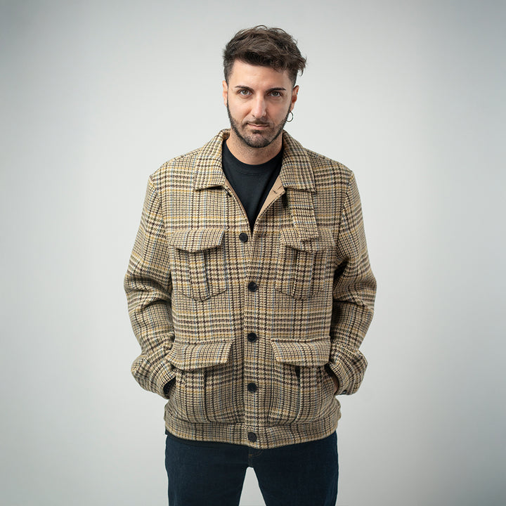 Amaranto Cappotto Nocciola