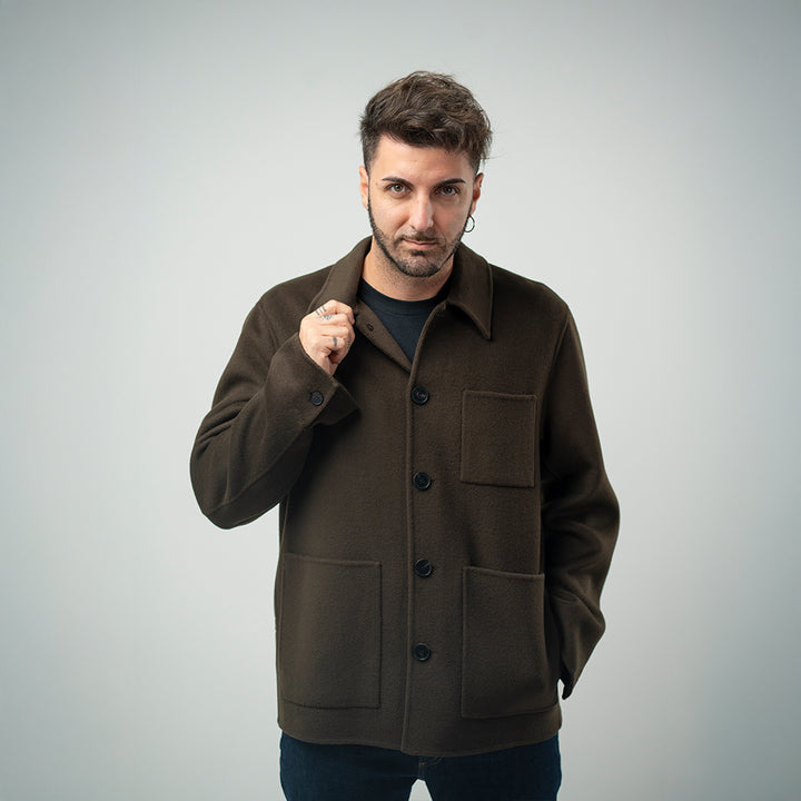 Amaranto Giacca Marrone