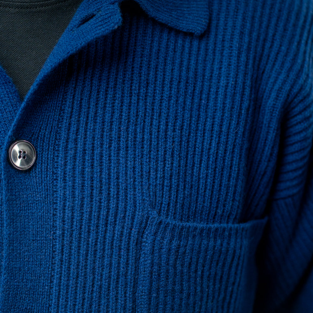 Amaranto Cardigan Royal Navy