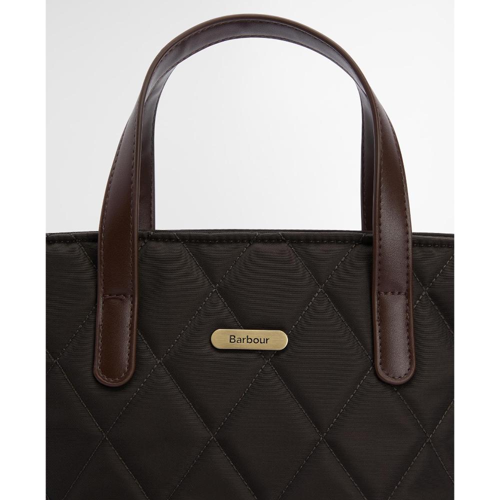 Barbour Borsa Mini Quilted Tote Bag