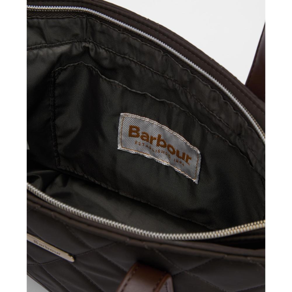Barbour Borsa Mini Quilted Tote Bag