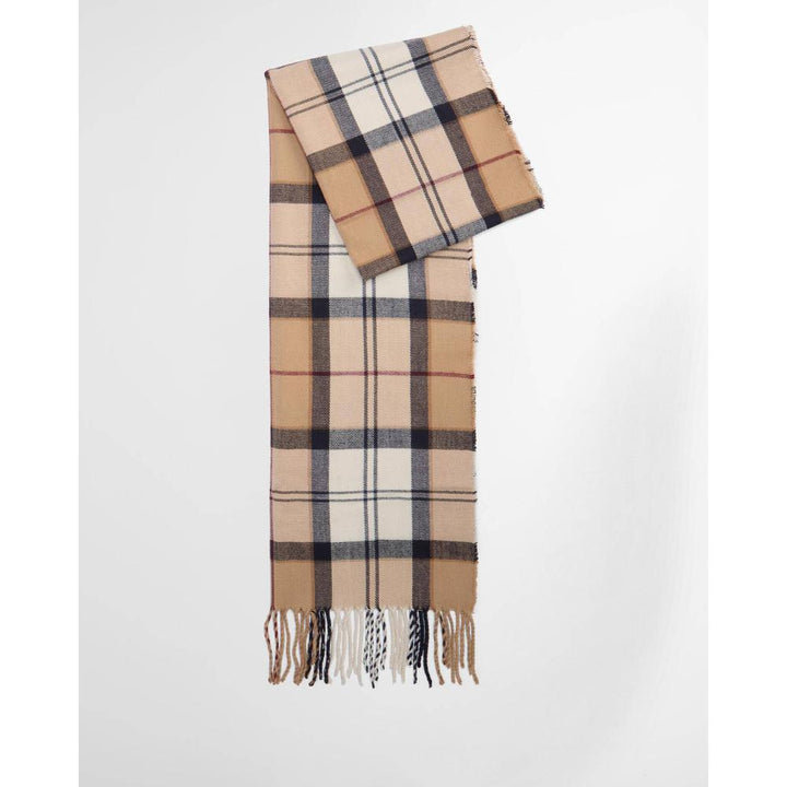 Barbour Set Regalo Berretto Dover & Sciarpa Hailes Hessian Tartan