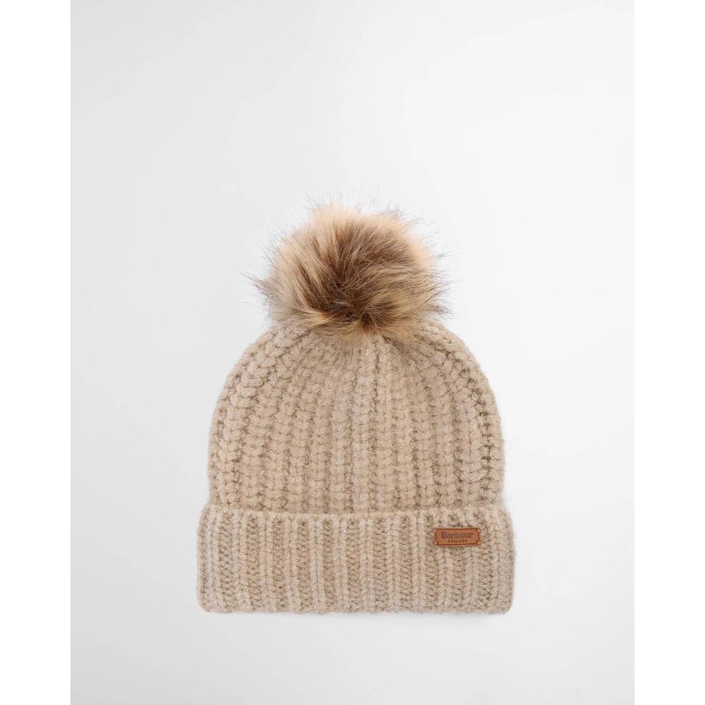 Barbour Set Regalo Berretto e Sciarpa Tartan Saltburn Gardenia Tartan