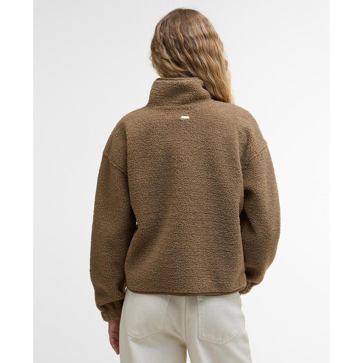 Barbour Giubbino Mabel Fleece Brown