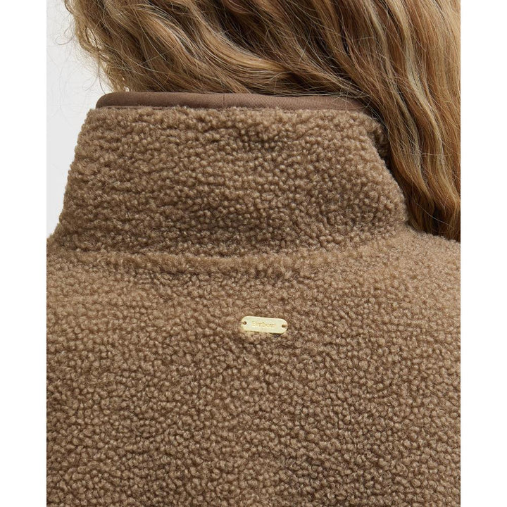 Barbour Giubbino Mabel Fleece Brown